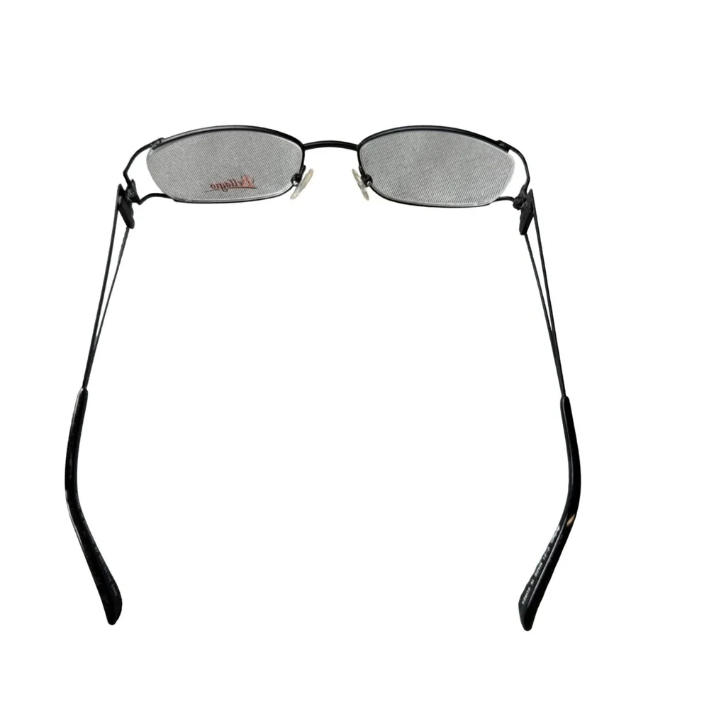 Bellagio B643 Eyeglass Frames Women 51-19-140 Black Rhinestone Designer Japan